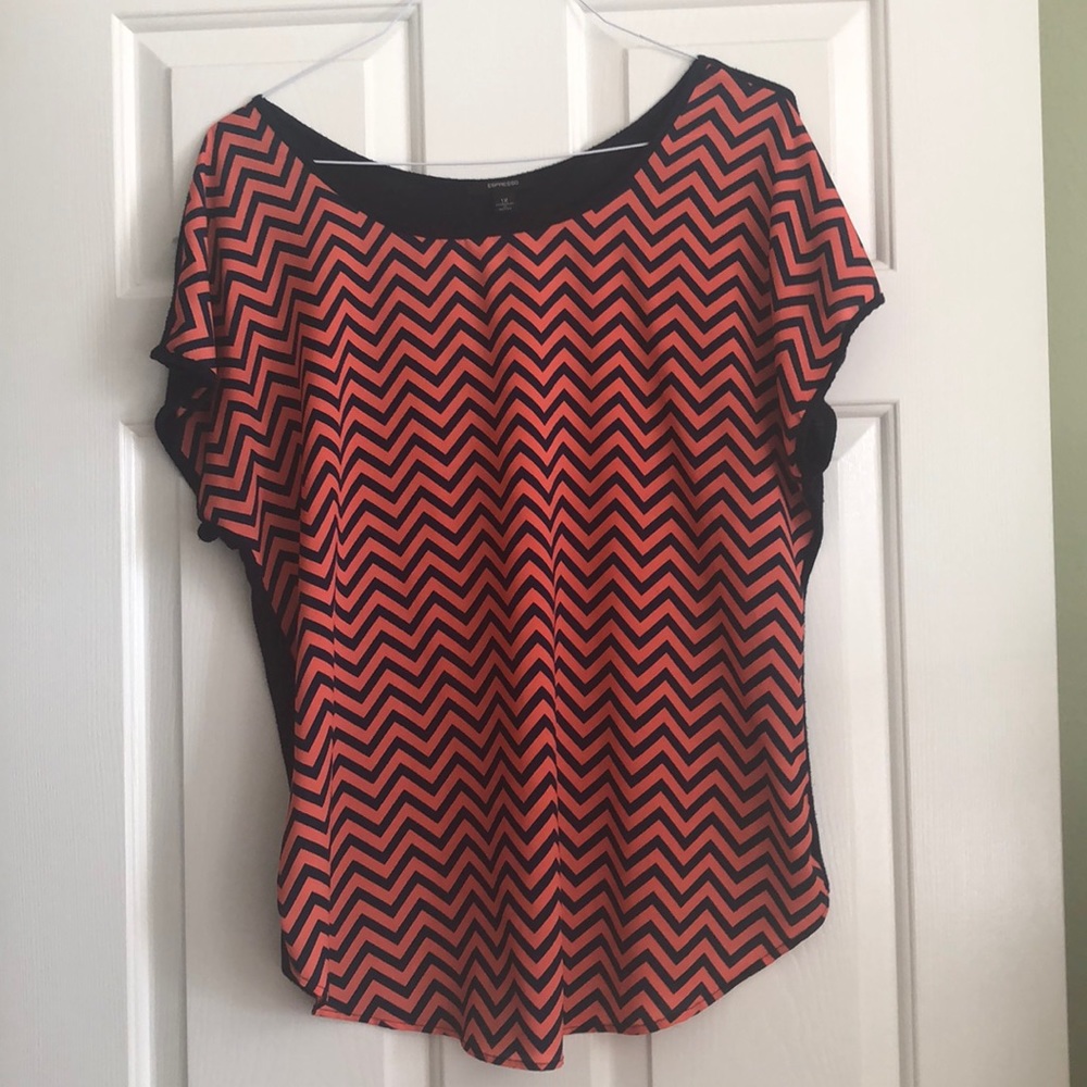 EUC Espresso blouse